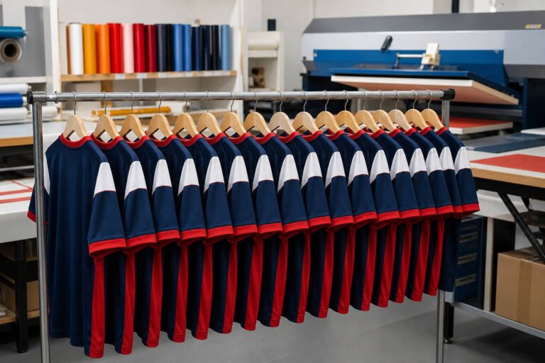 Prix d&rsquo;un jeu de maillots floqués : le calcul réel