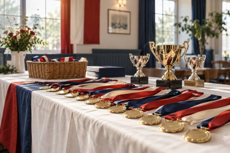 Médailles d&rsquo;un tournoi de jeunes : quantité et budget par catégorie
